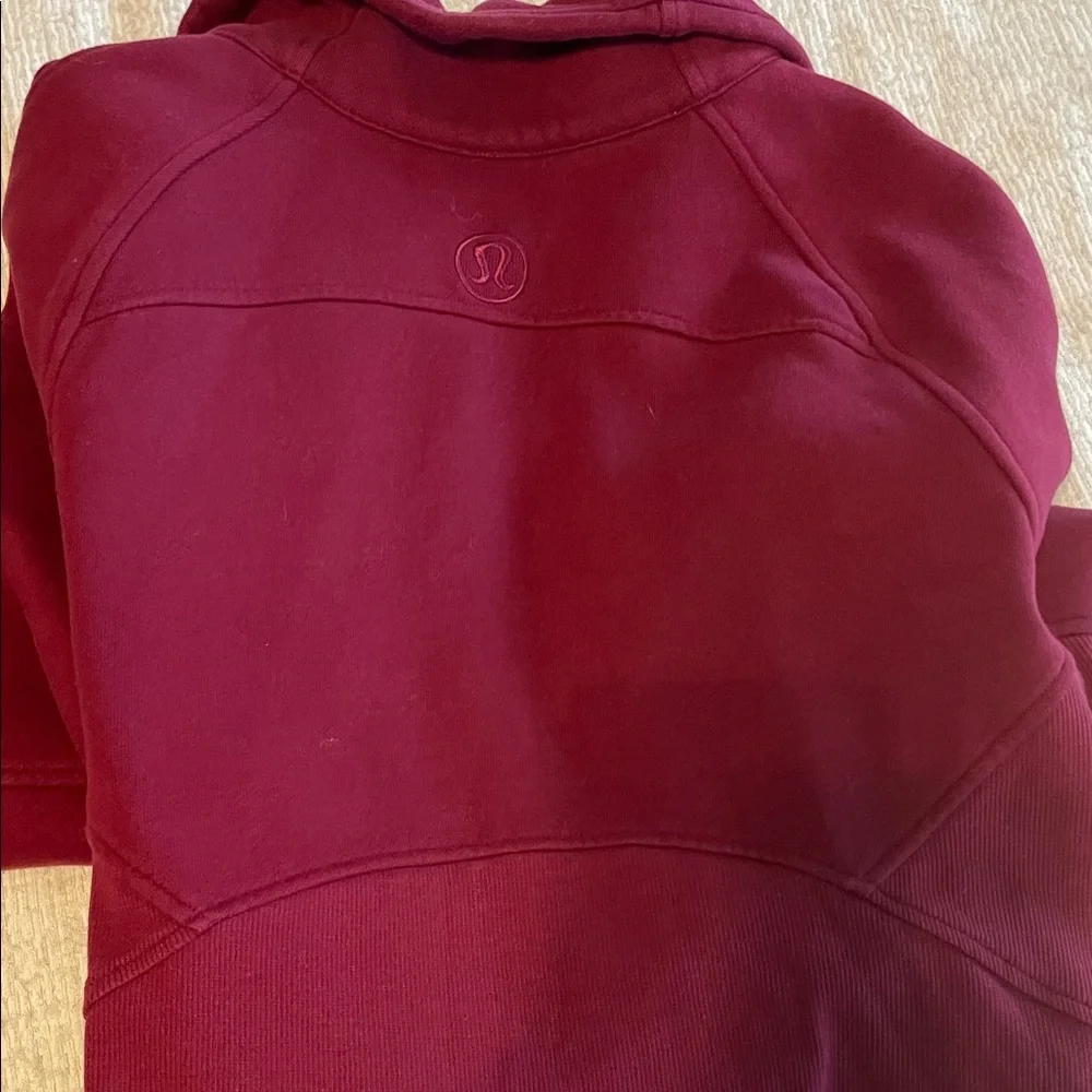 lululemon athletica Burgundy Sweater - Picture 4 of 6